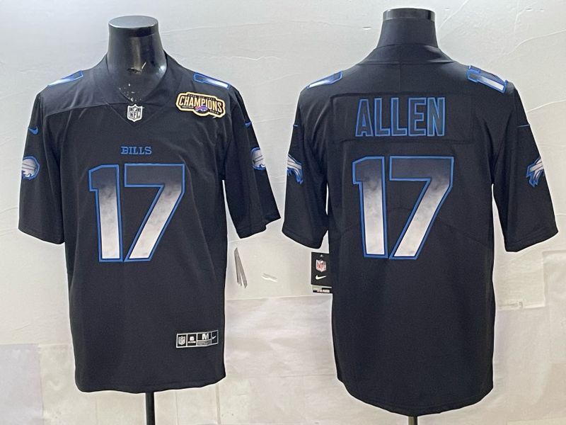 Men 2025 Buffalo Bills #17 Allen black Limited Nike NFL Jersey style 024->buffalo bills->NFL Jersey